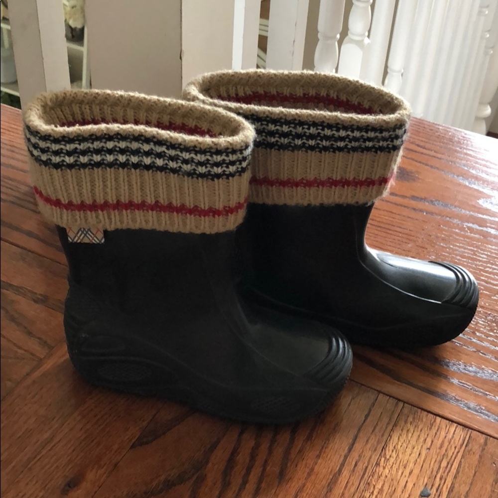 BURBERRY KIDS RAINBOOTS